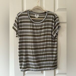 RVCA Multicolor Striped Tee